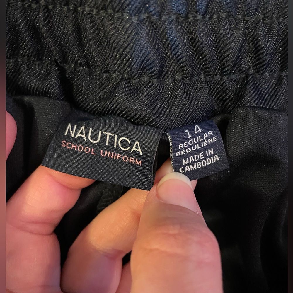 Nautica School Uniform girls skirt sz 14 - Picture 3 of 6